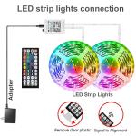 Tenmiro 100ft LED Color Changing Strip Lights