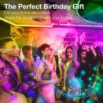 100Ft Smart LED Strip Lights with App Control