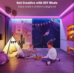 100ft RGB Music Sync Color Changing LED Strips