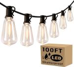 100FT Waterproof Connectable LED String Lights
