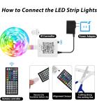 50 Ft Smart RGB LED Strip Lights