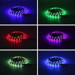 RGB LED Strip Light Kit with Remote - 4-Pack