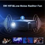 4K HD WiFi Bluetooth Home Theater Projector