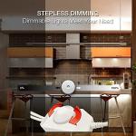 White LED Strip Light, 20 ft Dimmable Rope Lights