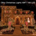 49FT Waterproof Color Changing Star String Lights