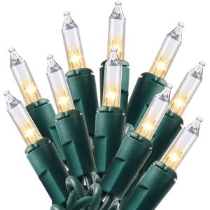 100 Count Mini Warm White String Lights