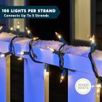 100 Count Mini Warm White String Lights
