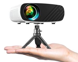 Portable 1080P Mini Projector with Tripod