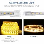 Flexible 110V LED Strip Light with US Plug