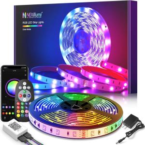 100Ft Color Changing LED Strip Lights with App