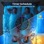 100Ft Bluetooth RGB LED Strip Lights with Music Sync