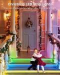 100Ft Waterproof LED Strip Lights with App Control