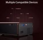 Excelvan BL46 1080P Wireless Home Theater Projector