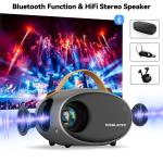 1080P 4K Home Cinema Projector with Bluetooth