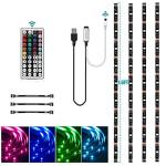 Color Changing RGB LED Strip Lights Kit