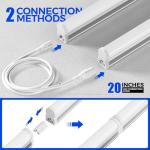 Bright LED Shop Light Fixture - 6 Pack, 4FT