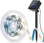 Outdoor Waterproof Solar LED Strip Lights - 8 Modes
