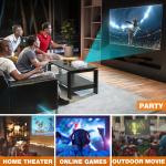 Smart LED Projector with WiFi and Bluetooth