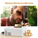 Smart LED Projector with WiFi and Bluetooth