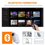 Smart LED Projector with WiFi and Bluetooth