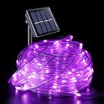 Solar LED Christmas Rope Lights for Outdoors