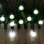 50 Waterproof Solar LED String Lights for Parties
