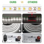White LED Strip Light, 16.4 Feet, Super Bright
