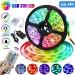 RGB Waterproof LED Strip Lights - 16.4FT to 65.6FT