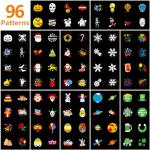 Halloween Projector Lights with 96 Images and Remote