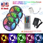 RGB Waterproof LED Strip Lights - 16.4FT to 65.6FT