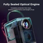 Mini 4K Projector with WiFi and Bluetooth