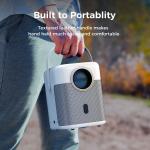Mini 4K Projector with WiFi and Bluetooth