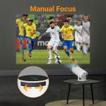 Mini Projector with WiFi and Bluetooth - 1080P