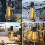 Dimmable Waterproof LED Patio String Lights 50FT-100FT