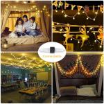 100 LED Connectable Globe String Lights with Remote