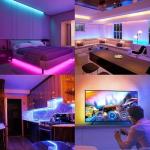 RGB LED Strip Lights 130ft for Room Decor