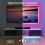 50ft Color Changing LED Strip Lights with Remote