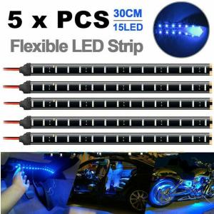 5 Pack Waterproof 12" LED Strip Lights