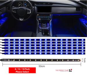 12''/15'' Waterproof LED Strip Lights for Cars
