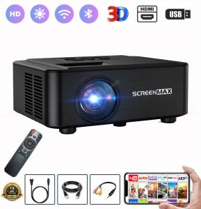 Home Theater 4K Projector with WiFi and Bluetooth