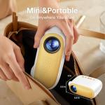 Mini Portable HD Projector for iPhone and More
