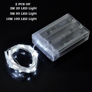 Battery Powered Waterproof LED Fairy String Lights