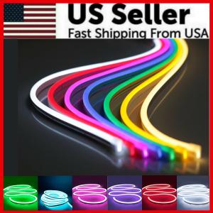 Neon Flexible LED Strip Lights - Waterproof Options