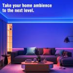 100ft Color Changing LED Strip Lights with Remote