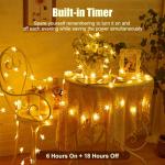 Star String Lights - 50 LED Battery Operated