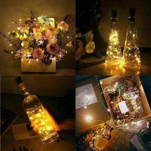 Wine Bottle Fairy String Lights - 10 Pack