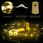 Wine Bottle Fairy String Lights - 10 Pack