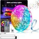 100FT RGB LED Strip Lights with Music Sync