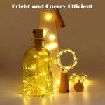 Wine Bottle Fairy String Lights - 10 Pack
