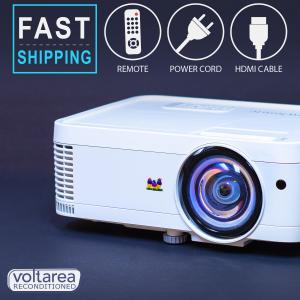 Short-Throw 3D Projector 3500 Lumens with Remote